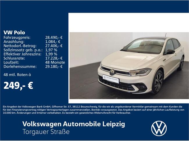 Volkswagen Polo R-Line 1.0 l TSI CLIMA*NAVI*LED - Bild 1