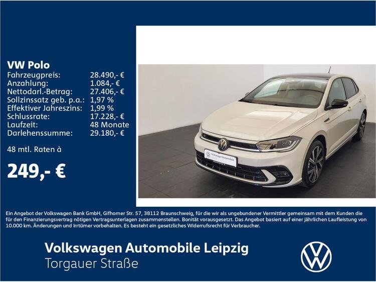 Volkswagen Polo R-Line 1.0 l TSI CLIMA*NAVI*LED