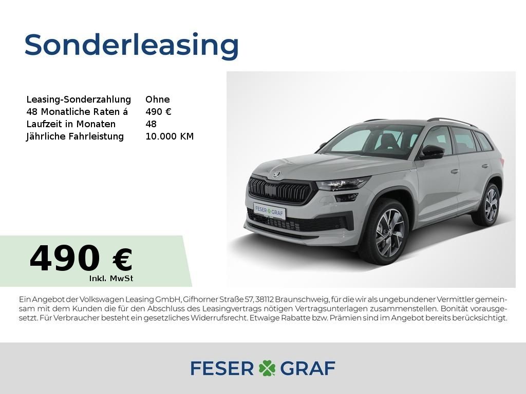 Skoda Kodiaq Sportline 1,5 TSI KESSY*KAMERA*MEMORY*SZH