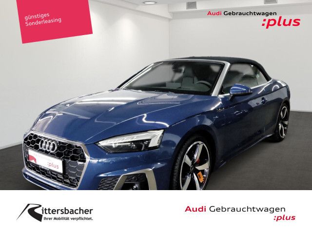 Audi A5 Cabriolet S line 40 TFSI Navi Matrix AHK Fahren Parken - Bild 1