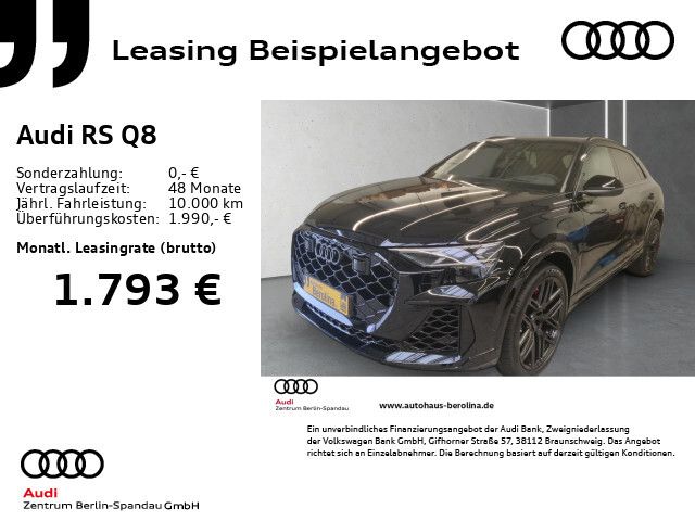 Audi RS Q8 *HD-MATRIX*AHK*HuD*360°*Assist+*B&O* - Bild 1