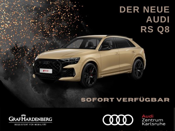 Audi RS Q8 🔥GOLD EDITION 🔥SOFORT VERFÜGBAR