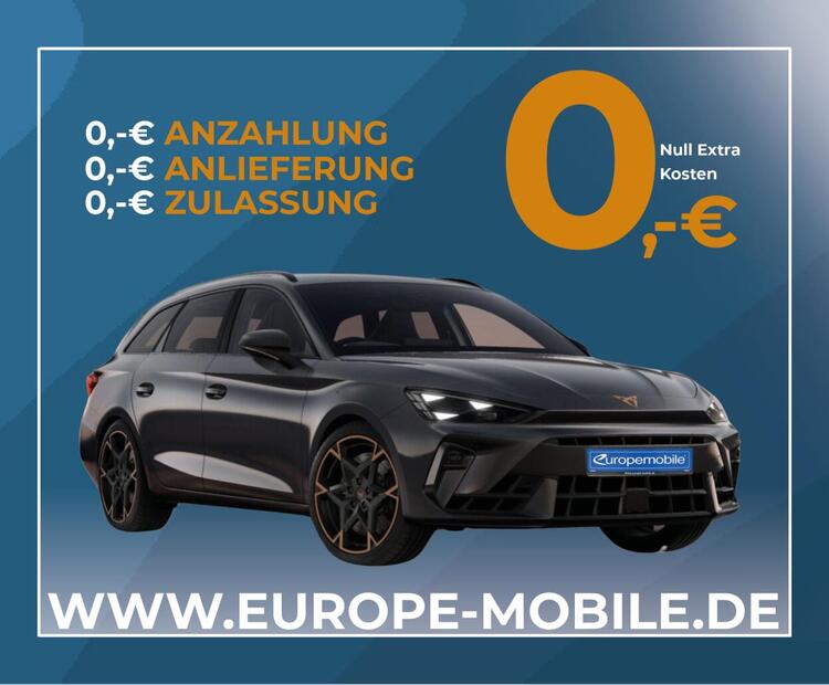 Cupra Leon Sportstourer VZ 2.0 TSI 245 kW DSG (UVP 63.660€/KW 9/25) PANO/NAV/AHK/SIDE/PURE/SENNH./UVM.