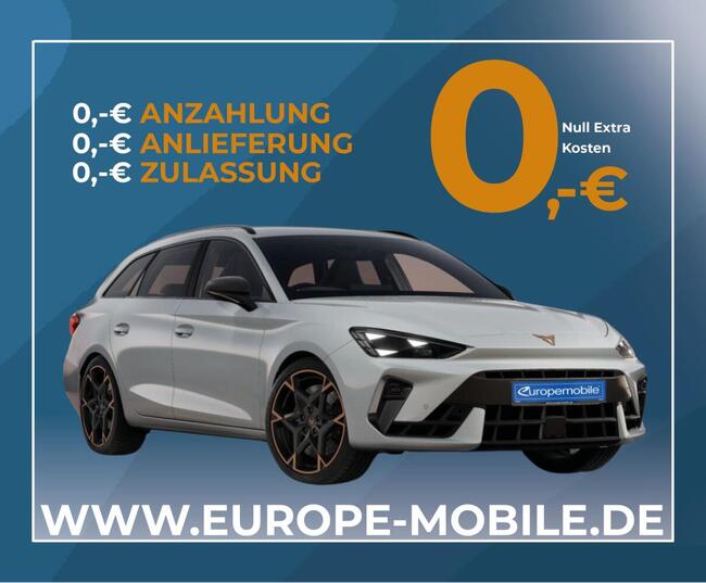 Cupra Leon Sportstourer VZ 2.0 TSI 245 kW DSG (UVP 63.660€/KW 9/25) PANO/NAV/AHK/SIDE/PURE/SENNH./UVM. - Bild 1