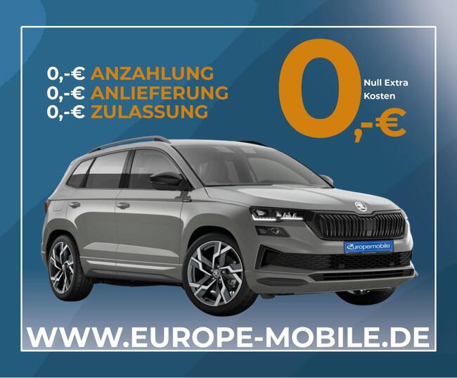 Skoda Karoq Sportline Exclusiv mit Ultrapaket 2025 1.5 TSI OPF 150 DSG (UVP 55.920€ ) NAV/CANTON/PANO/ARE - Bild 1