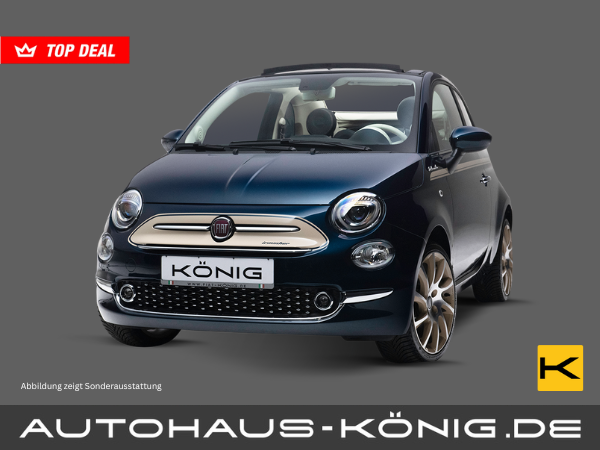 Fiat 500C Cabrio YACHT CLUB | Limitiertes Sondermodell | Ohne Anzahlung ❗️ - Bild 1