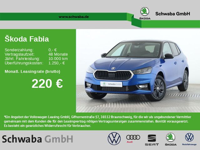 Skoda Fabia Selection 1,0 TSI *LED*GRA*R-KAM*PDC*16"