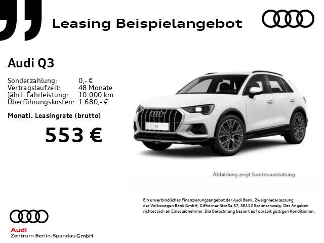 Audi Q3 35 TFSI S line int. S tronic *NAV+*ACC*R-CAM* - Bild 1