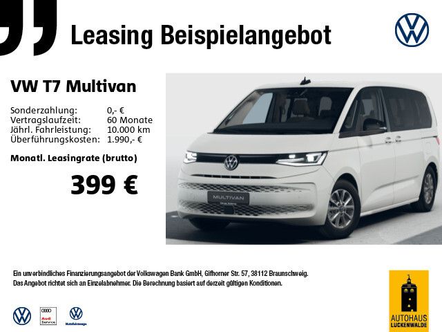 Volkswagen T7 Multivan 2.0 TDI DSG *7-Sitzer*IQ-MATRIX*SHZ* - Bild 1