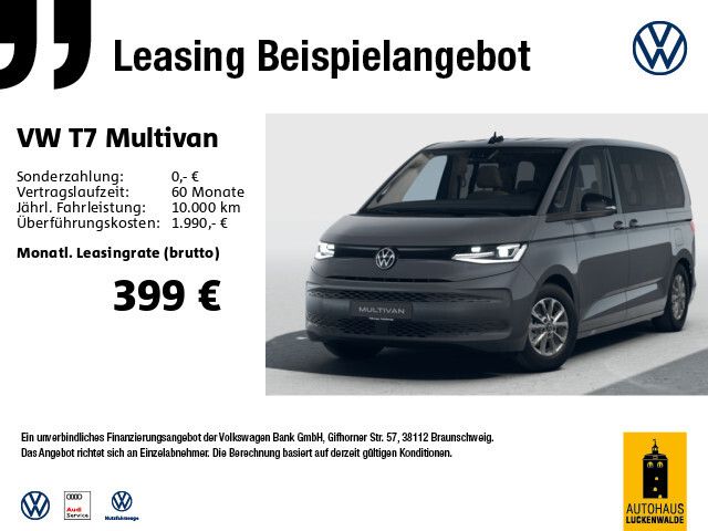 Volkswagen T7 Multivan 2.0 TDI DSG *IQ-MATRIX*Digi.C-Pro* - Bild 1