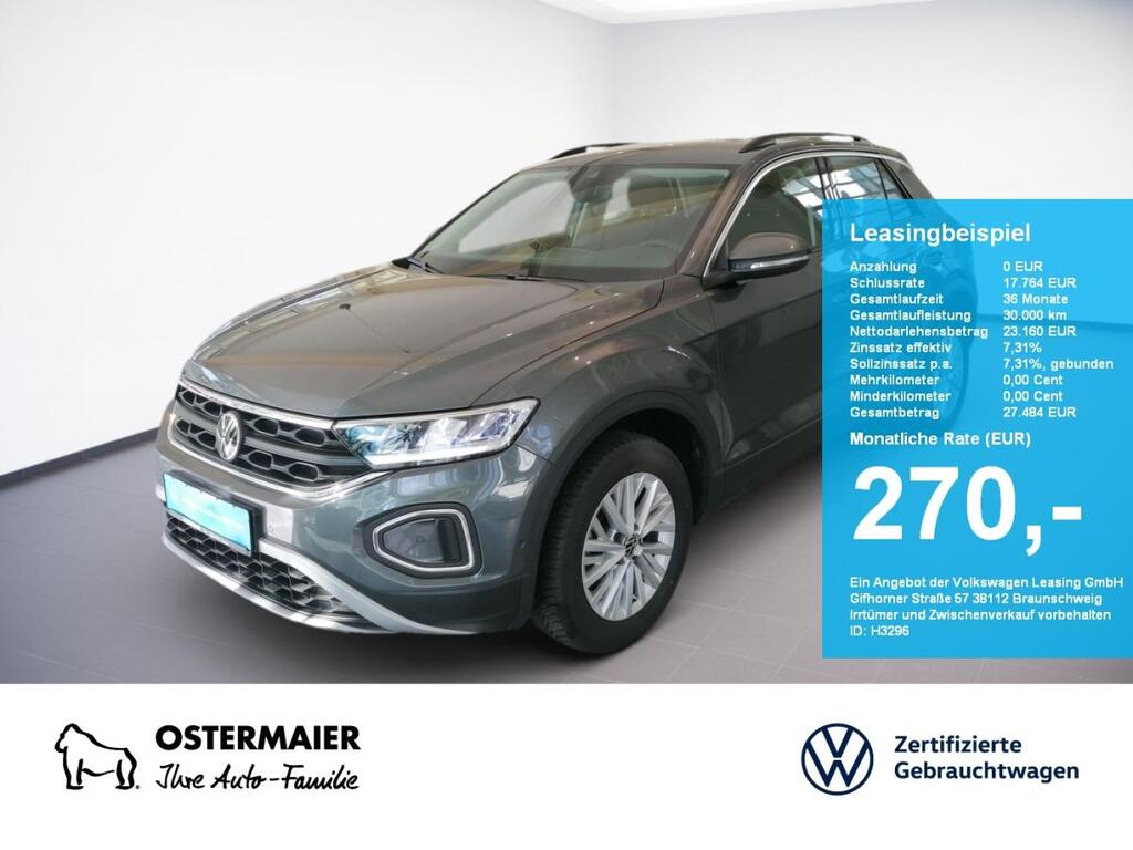 Volkswagen T-Roc LIFE 1.0TSI 5J-G LED.NAVI.SHZG.PDC.P