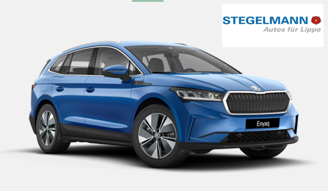 Skoda Enyaq 85 🔥 Aktionsleasing 💥 / 82 kWh Batterie Elektromotor 210 kW 1-Gang-Automatik - Bild 1