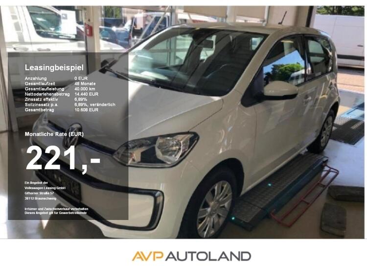 Volkswagen Up e- MOVE | EINPARKHILFE | SITZHEIZUNG | KLIMA