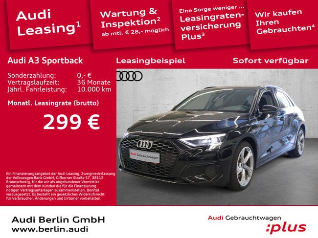 Audi A3 Sportback TFSI e Advanced 40 e S tr. HUD LED - Bild 1