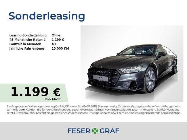 Audi A7 SB 40 TDI qu. 2 x S line/HD-Matrix/B&O/Pano - Bild 1