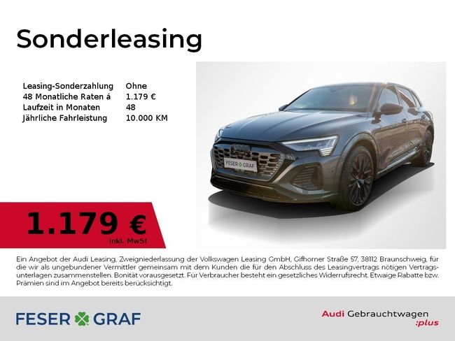 Audi Q8 e-tron 55 edition S line /Matrix/B&O/Pano - Bild 1