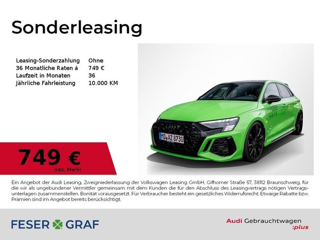 Audi RS3 SB ABT POWER R /ABT-Felgen/300Vmax - Bild 1