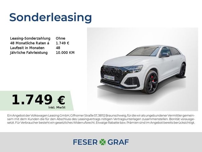 Audi RS Q8 HD-Matrix/Dynamik+/Standh./Pano/HuD/AZV - Bild 1