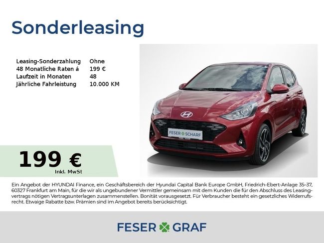 Hyundai i10 PRIME AUTOMATIK NAVI KAMERA LED KLIMA SHZ - Bild 1