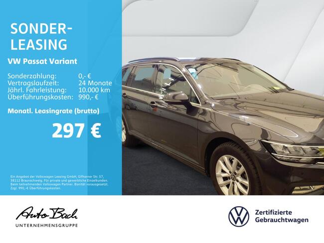 Volkswagen Passat Variant 1.5 TSI DSG Business, Navi, LED, AHK, App-Connect, Klima, Parkpilot - Bild 1