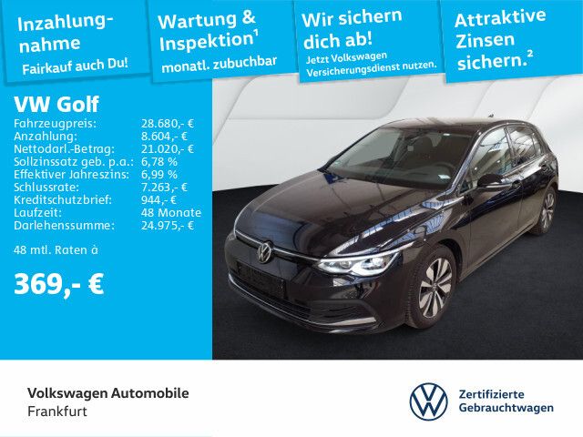 Volkswagen Golf VIII 2.0 TDI DSG MOVE Navi RearView LEDPlus DAB+ CD137Z - Bild 1