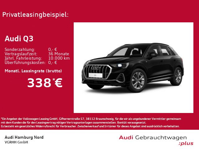 Audi Q3 35 TDI S line S tronic Navi Kamera Sound ACC