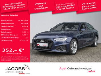 Audi A4 Limousine 40 TDI quattro S line