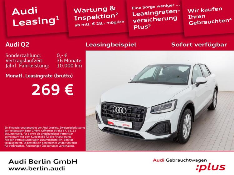 Audi Q2 Advanced 30 TDI S tr. VIRTUAL RFK NAVI LED