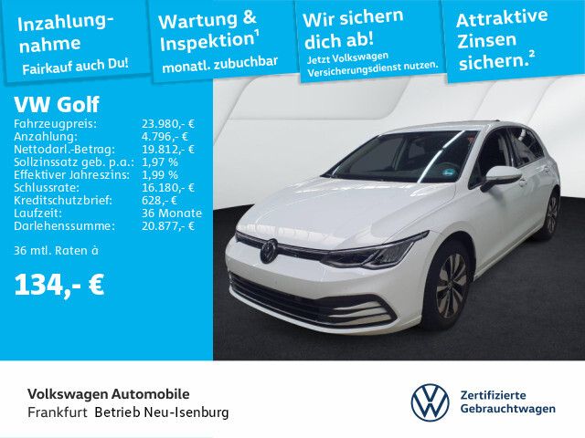 Volkswagen Golf VIII 1.5 TSI Life Navi Sitzheizung Leichtmetallfelgen - Bild 1