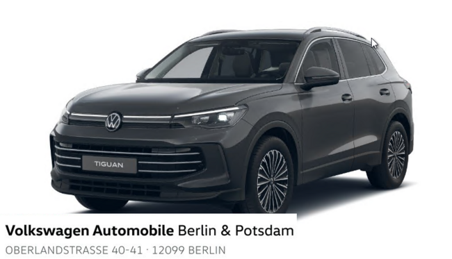 Volkswagen Tiguan Elegance 1,5 l eTSI OPF 110 kW (150 PS) 7-Gang-DSG 💥Sonderleasing💥 - Bild 1