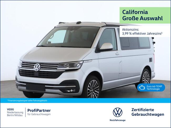 Volkswagen T6 California Ocean TDI DSG Navi LED Klima - Bild 1