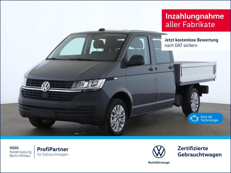 Volkswagen T6.1 DoKa Pritsche LR AHK Navi ZV Standhzg