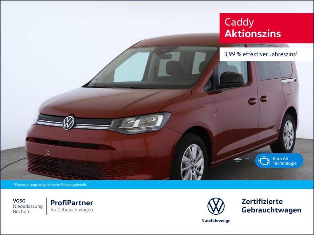 Volkswagen Caddy Life DSG ACC Stdhzng RFK Flügel NAVI Klima