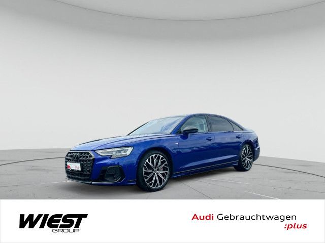 Audi A8 Lang 60 TFSI qu. tiptr. 2x S line Keramik HUD Navi Matrix Pano AHK Standhz. - Bild 1