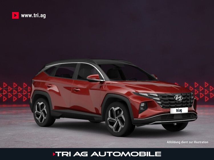 Hyundai Tucson Trend 1.6 T-GDI 48V DCT 4WD Engine Red Uni