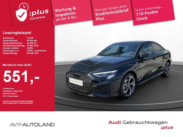 Audi A3 Limousine 35 TDI S tronic S line | AHK |