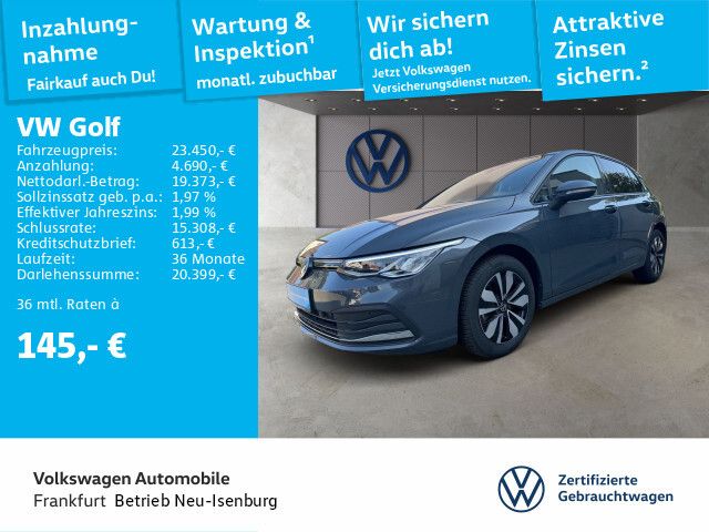 Volkswagen Golf VIII 2.0 TDI MOVE Navi LED Heckleuchten Sitzheizung Leichtmetallfelgen VIII 2.0 TDI - Bild 1