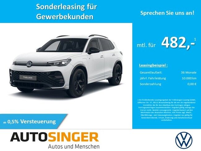 Volkswagen Tiguan R-Line 1.5 eHybrid AHK*360*NAV*WR*DCC - Bild 1