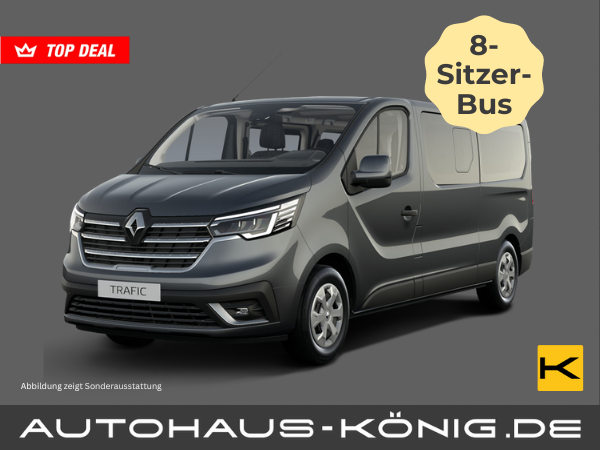 Renault Trafic Grand Life Blue | 8-Sitzer-Bus mit Automatik | Gewerbekunden-Deal | Sofort verfügbar - Bild 1