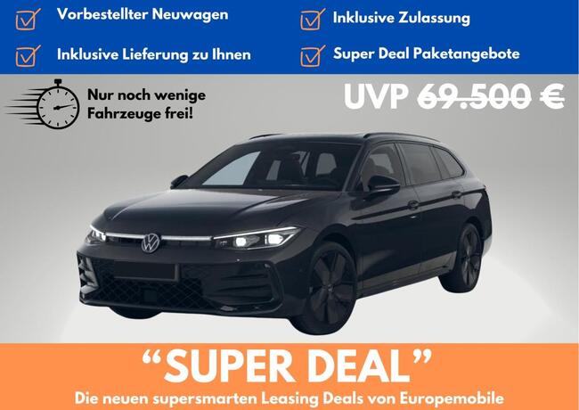 Volkswagen Passat 2.0TDI 193PS 4x4 DSG R-Line (UVP 69.500 €) - Bild 1