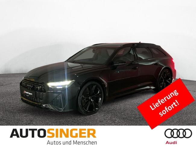 Audi RS6 Avant LEDER*AHK*H-UP*360*STDHZ - Bild 1