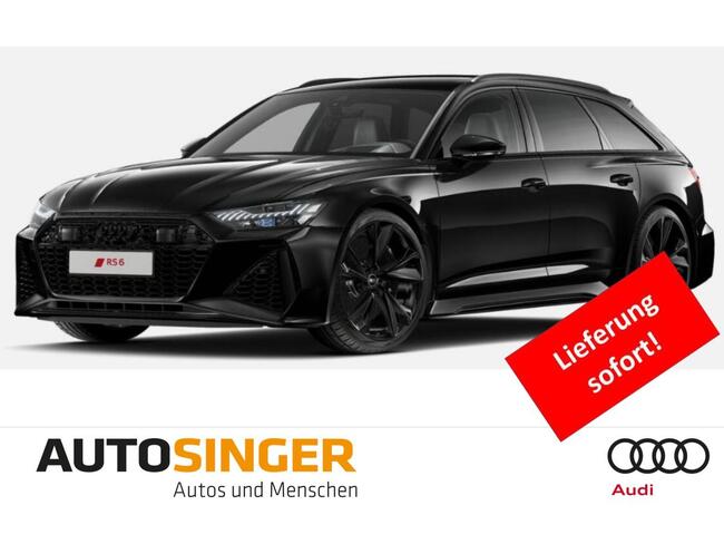 Audi RS6 Avant LEDER*AHK*H-UP*360*STDHZ - Bild 1