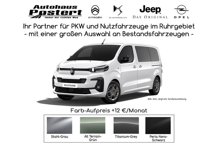 Citroen Spacetourer M Plus BlueHDI 180 EAT8* MEGA DEAL*frei konfigurierbar