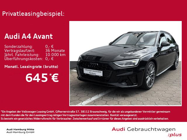 Audi A4 Avant 40 TDI S line S tronic AHK B&O Kamera - Bild 1