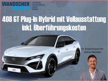 Peugeot 408 GT Plug-In Hybrid 225 PS 💙 Inkl. Vollausstattung und Überführungskosten 💙