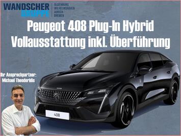 Peugeot 408 GT Plug-In Hybrid 225 PS 💙 Inkl. Vollausstattung und Überführungskosten 💙