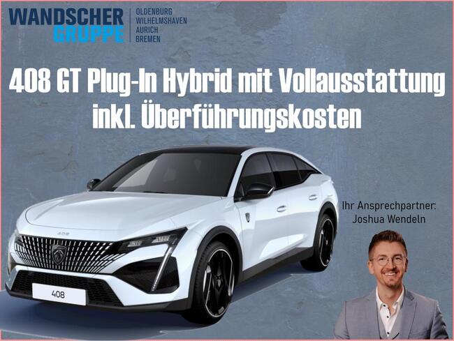 Peugeot 408 GT Plug-In Hybrid 225 PS 💙 Inkl. Vollausstattung und Überführungskosten 💙 - Bild 1