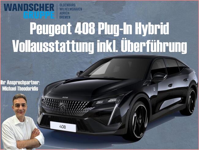 Peugeot 408 GT Plug-In Hybrid 225 PS 💙 Inkl. Vollausstattung und Überführungskosten 💙 - Bild 1