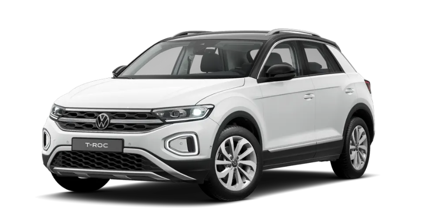 Volkswagen T-Roc Style 1.5 l TSI OPF 110 kW (150 PS) 7-Gang-Doppelkupplungsgetriebe DSG