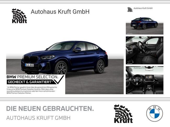 BMW X4 xDrive20d M SPORT+PANO+LASERLICHT+AHK+HUD+STANDHZ - Bild 1